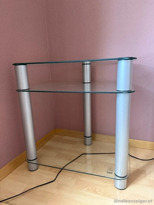 Beistelltisch aus Glas Bild 2