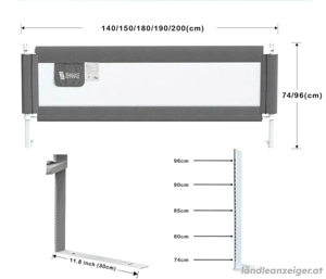 Zehnhase Bettgitter für Doppelbett Bild 2