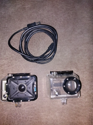 Gopro Hero Action Cam mit Unterwassergehäuse