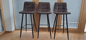 3 Stück Barhocker