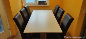 Esstisch weiss Bild 3