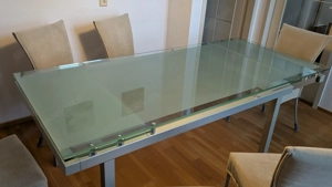 Esstisch Glas Designer Bild 2