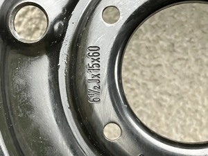 Stahlfelgen mit Sommerreifen 215 65R15 Zoll - Ford Custom