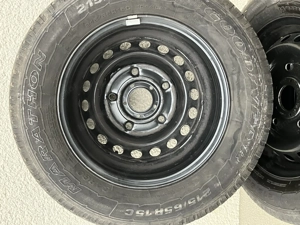 Stahlfelgen mit Sommerreifen 215 65R15 Zoll - Ford Custom Bild 3