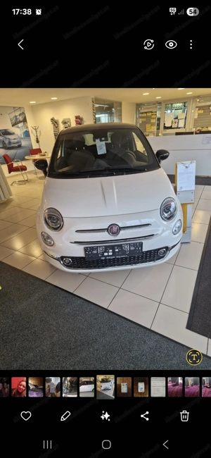Verkaufe meinen  fiat 500 Bild 3