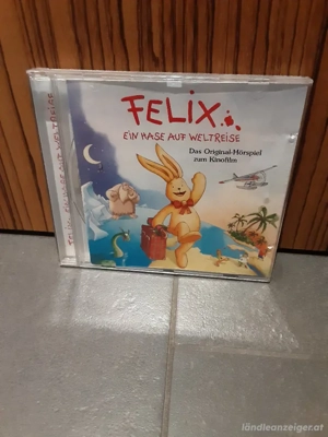 Kinder CD Felix ein Hase auf Weltreise