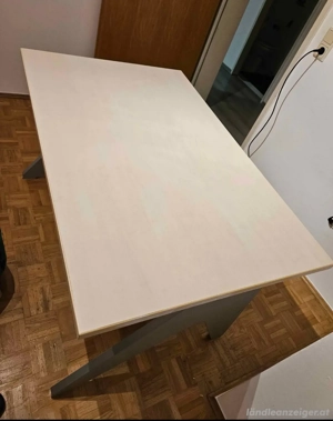 Schreibtisch massives Holz