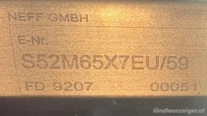 Neff Geschirrspüler voll funktionsfähig zu verschenken.