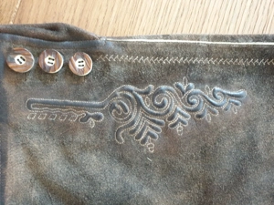 Lederhose Country Line aus 100% Ziegenleder Bild 3