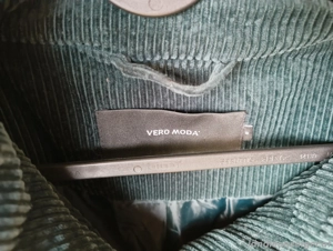 Winterjacke Cord grün Vero Moda Gr. S Damen  Bild 3