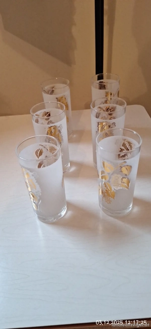 Vintage Gläser Libbey gefrostet