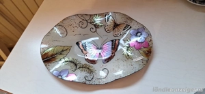 Bunter Schmetterlings Teller 