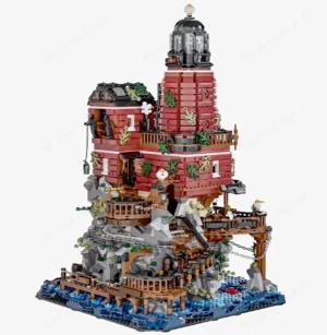 BlueBrixx Special - Leuchtturm und Planetarium des Astronomen (aufgebaut)