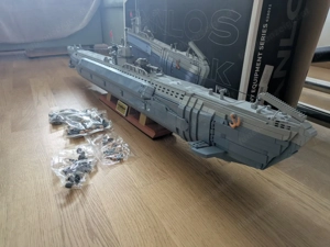 Panlos 628011 Klemmbausteine - Deutsches U-Boot aus dem 2. Weltkrieg (aufgebaut) Bild 2