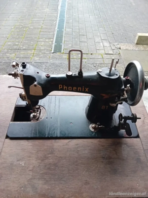 Alte Phönix mit Tisch Bild 3