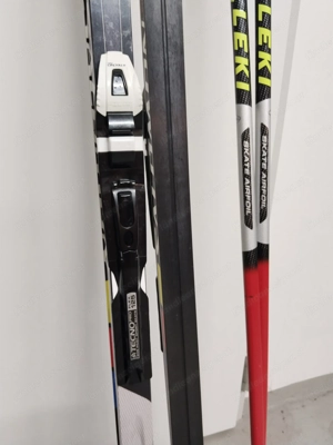 SALOMON Skate Langlaufset Langlaufski   Ski, Stöcke, Bindung & Schuhe NEUWERTIG  Bild 6