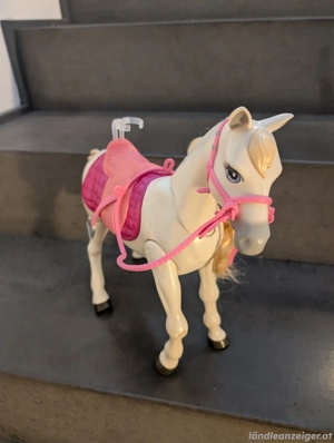 Barbie Pferd incl Geräusche uaw.  Bild 2