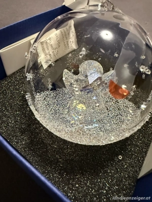 Neue Swarovski Weihnachskugel Engel 2015 Bild 4