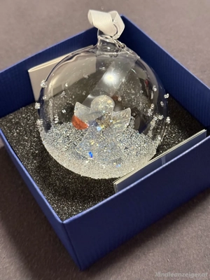 Neue Swarovski Weihnachskugel Engel 2015
