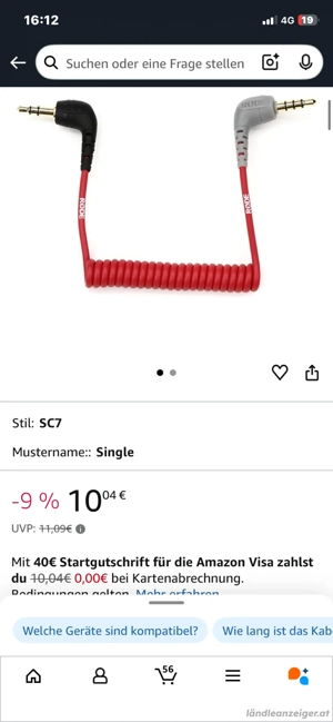 Rode VideoMic GO 2 in TOP Zustand Bild 3