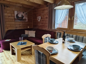 Eckcouch, weinrot, gut erhalten Bild 2