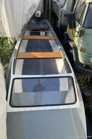 Motorboot Gondel Badeboot Fischerboot Boot  Bild 2