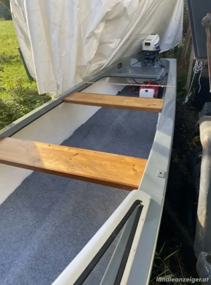 Motorboot Gondel Badeboot Fischerboot Boot  Bild 3