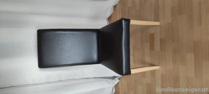4 Stühle Schwarz