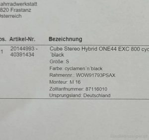 Damen E- Bike Größe S Bild 3