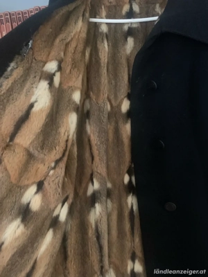 Wunderschöner Wintermantel mit Rehkitz-Innenfutter   Maßanfertigung Bild 2
