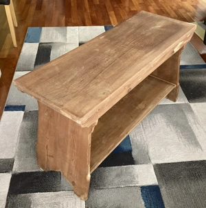 Holzbank natur Bild 4