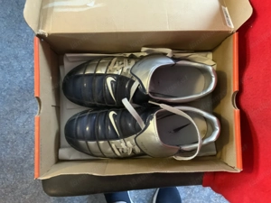 Fußballschuhe NIKE, Gr. 45   UK 10 Herren, blau-silber, wenig genutzt Bild 2