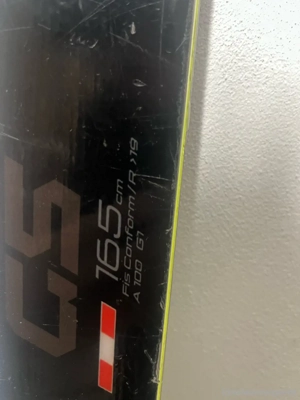 Fischer Riesentorlauf Rennski 165cm Bild 3