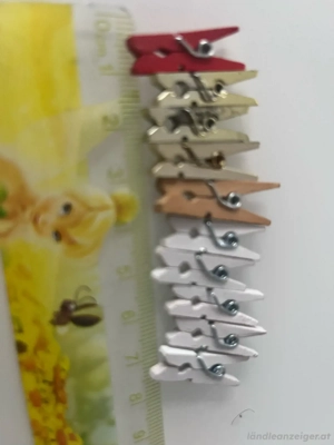 kleine Klammern zur Deko verschiedene Farben
