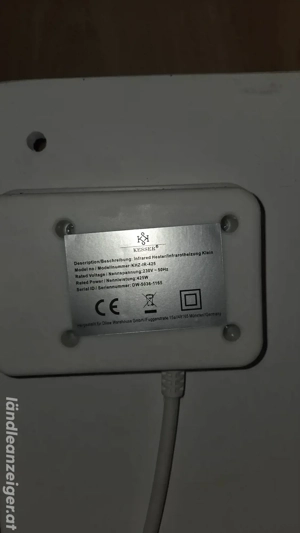 Infrarot Heizung elektrisch Bild 2
