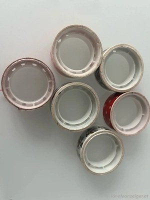 Dekobänder angefangene Rollen Bild 3