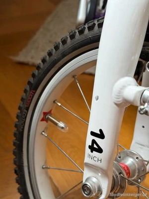 Woom 2 lila - Kinderfahrrad Top Zustand Bild 2