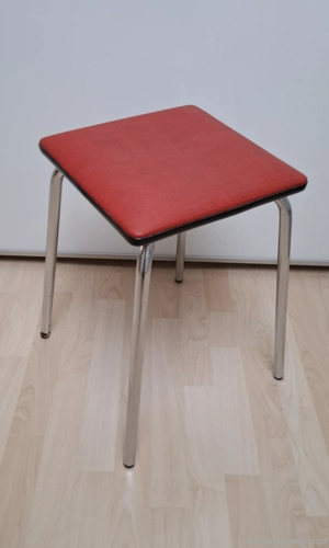 Vintage Stahlrohr HOCKER