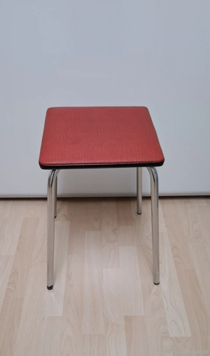 Vintage Stahlrohr HOCKER Bild 5