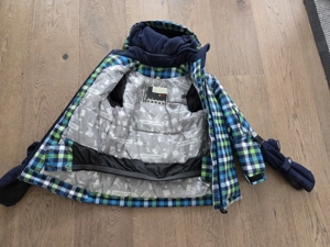 Skianzug komplett mit Fäustlingen Gr 122 Bild 5