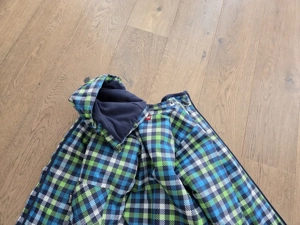 Skianzug komplett mit Fäustlingen Gr 122 Bild 7