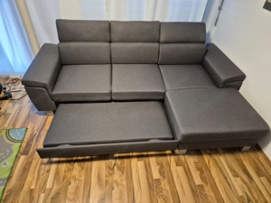 Wohnzimmer Couch Ausziehcouch Bild 3