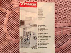 Trisa Hackfleischmaschine Weiss Bild 5