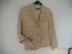 Damenblazerjacke Marke Falrizio A. Gr. 42 Baumwollmischung Bild 4