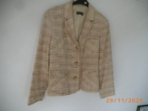 Damenblazerjacke Marke Falrizio A. Gr. 42 Baumwollmischung Bild 5
