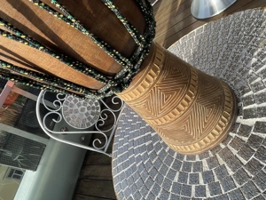 Djembe handgefertigte Trommel  Bild 3