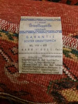 Orientteppich 286 x 215 cm Bild 5