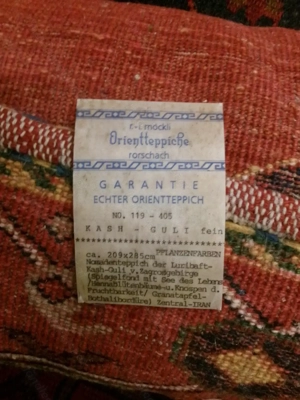Orientteppich 286 x 215 cm Bild 4