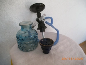Wasserpfeife in blau Bild 4