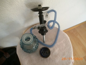 Wasserpfeife in blau Bild 5